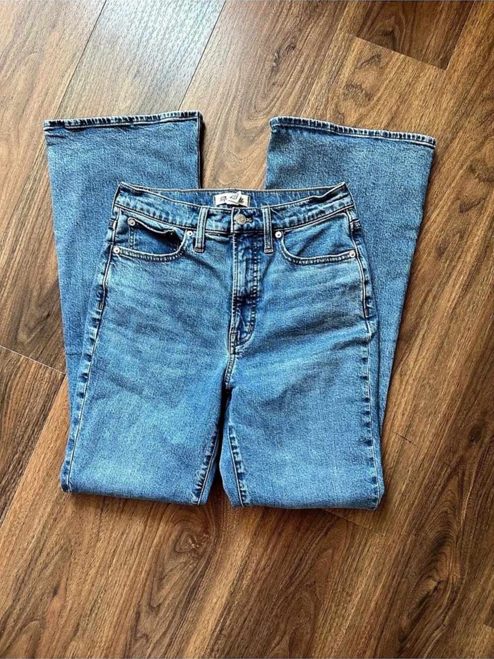 Madewell perfect vintage flare jeans in medium wash Waist 27
